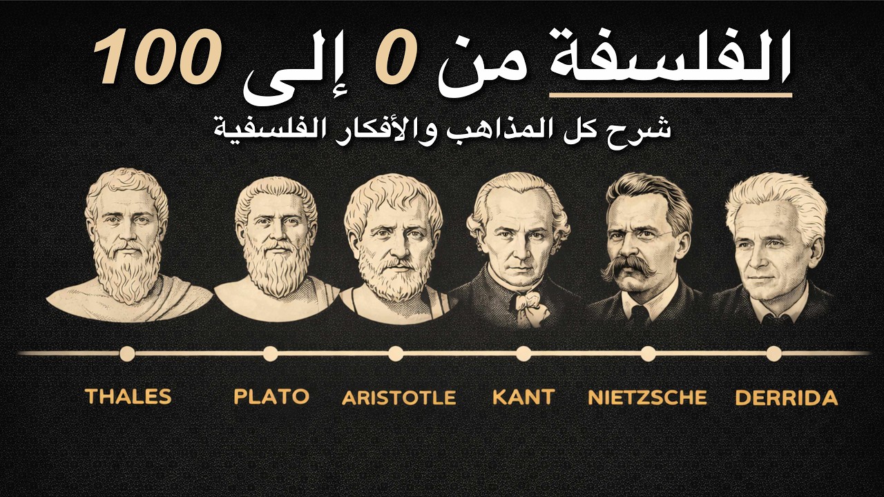 كل المذاهب الفلسفية المشهورة: العقل، الوجود، المادة والمعرفة في 60 دقيقة