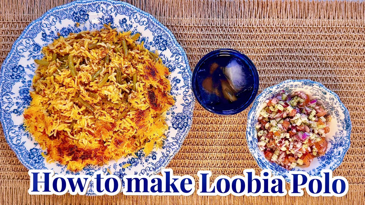 This Persian Rice Will Make Your Kitchen Smell Amazing | Loobia Polo Recipe