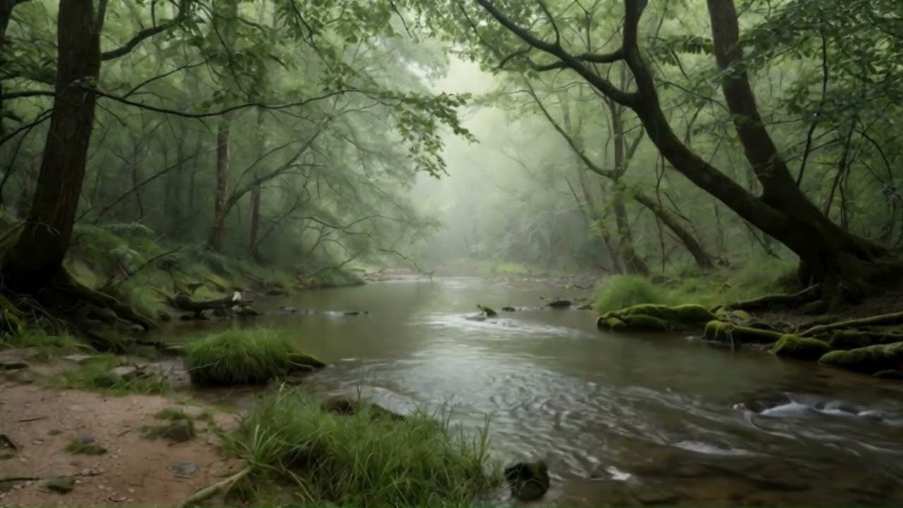 5 – Tantra Forest Breathing – 2 Hours Forest Stream, Hypnotic Meditation Music & Deep Relaxation 🌸🌿