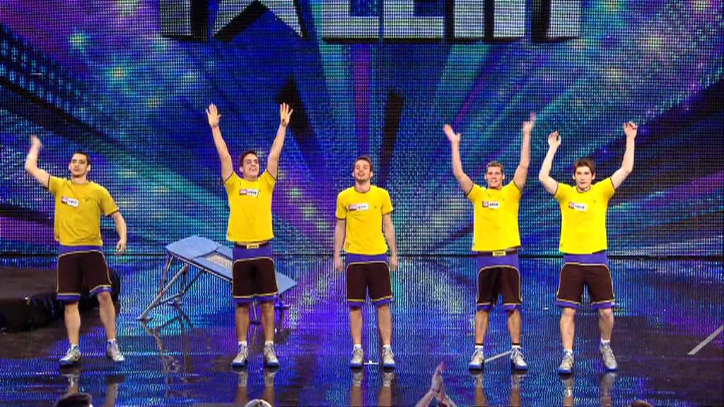 Face Team basketball acrobatics - Britain's Got Talent 2012 audition - International version