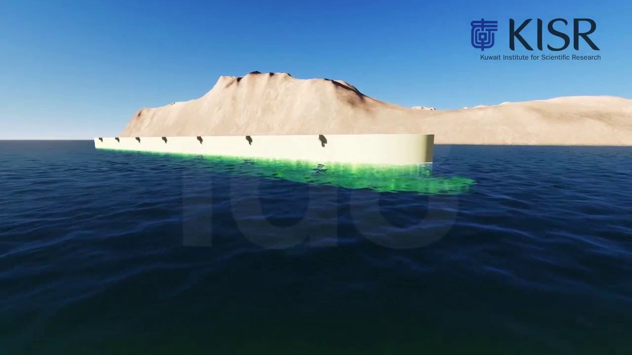 Floating Break Water RoughDemo_KISR