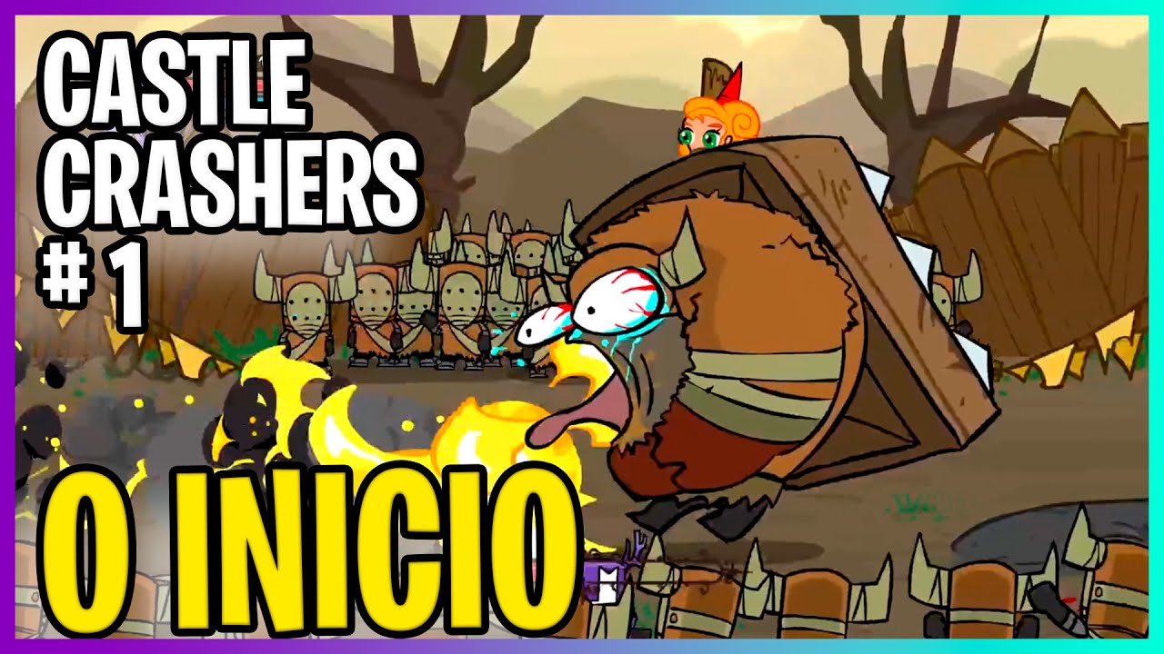 A aventura começa AQUI! - CASTLE CRASHERS #01