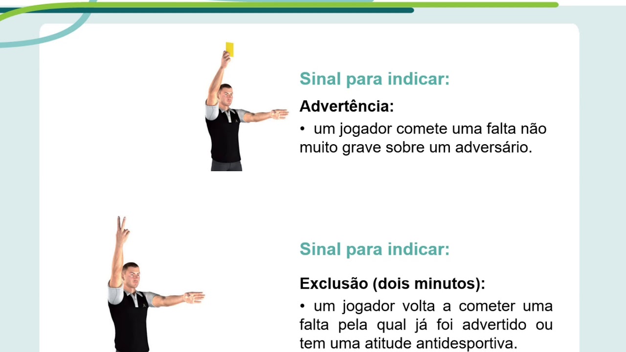 Andebol (sinais de arbitragem) - Texto Editora/Partida (3º ciclo)