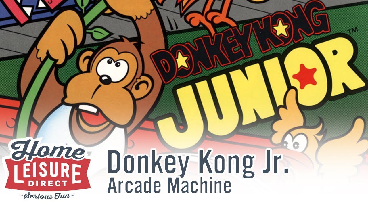 Donkey Kong Jr. Arcade Machine (Nintendo - 1982)