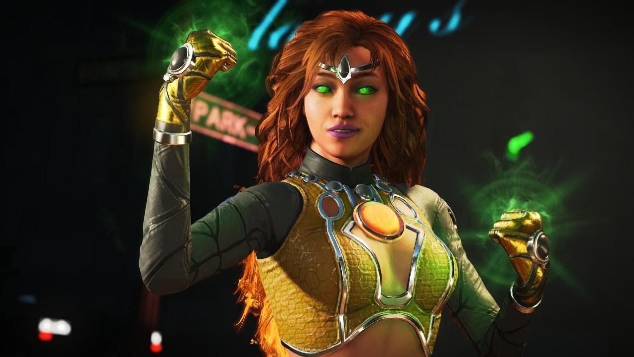 Injustice 2 Starfire Vs Harley Quinn