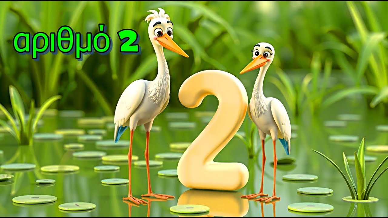 Μαθαίνουμε να μετράμε | Σειρά 4 | 1️⃣2️⃣3️⃣ 