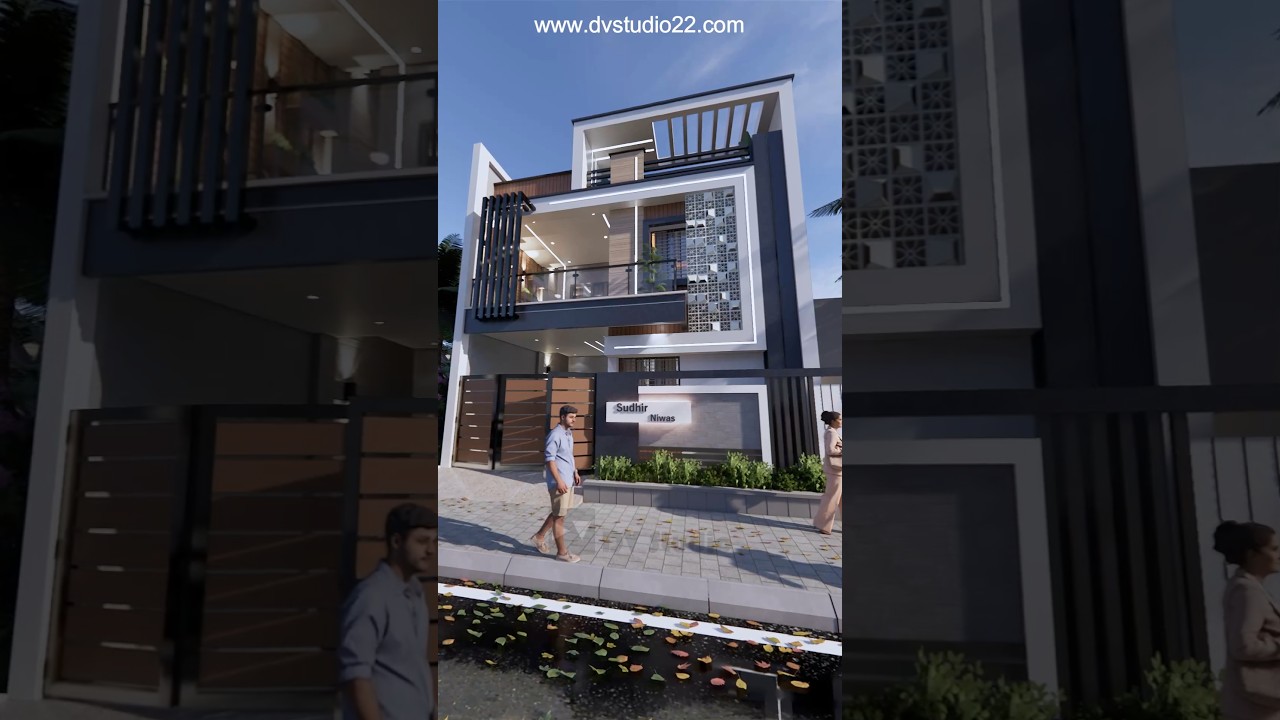 30x50 House 3D Walkthrough 😍Contact - For Drawing work - dvstudio22work@gmail.com