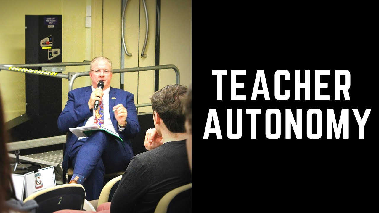 Autonomy - Do teachers actually have it? - Symposium III