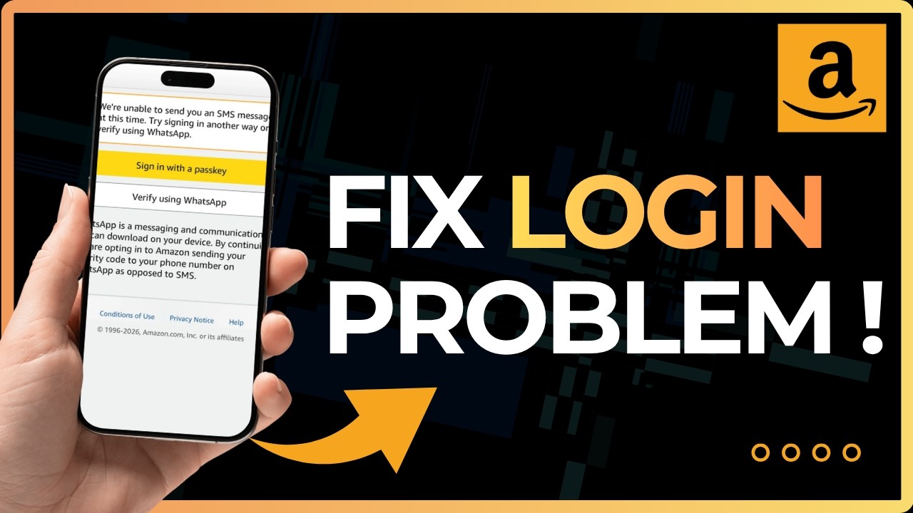 How to Fix Amazon Account Login Problem !