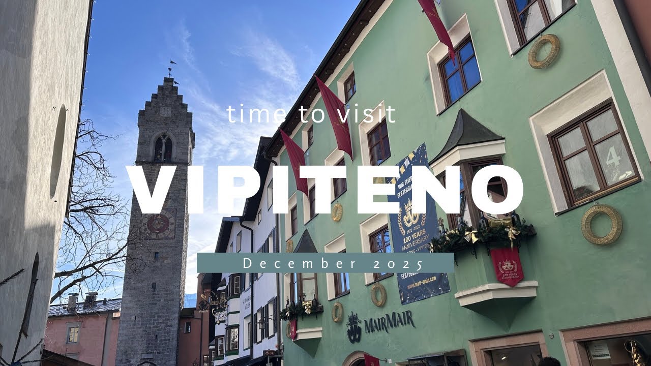 Vipiteno in Christmas time 🤶🎄