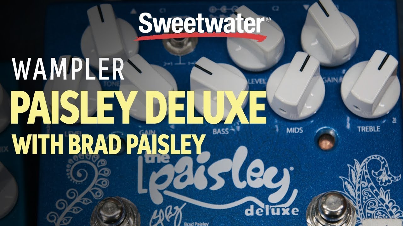 Wampler Paisley Drive Deluxe Demo with Brad Paisley