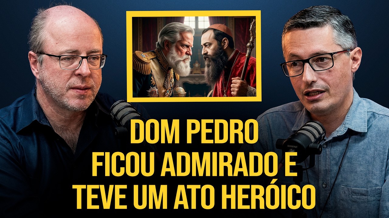 Esse PADRE RECUSOU apertar a mão de DOM PEDRO II!