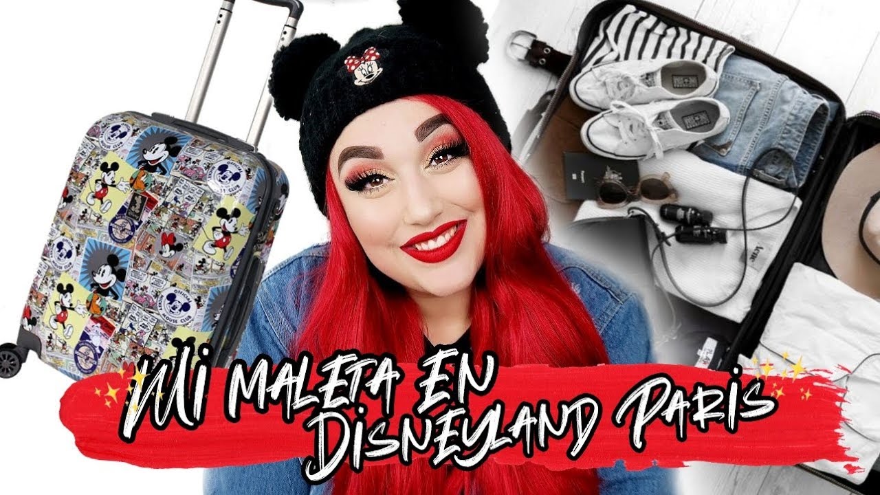 IMPRESCINDIBLES EN TU MALETA PARA DISNEYLAND PARIS | Invierno | Boo