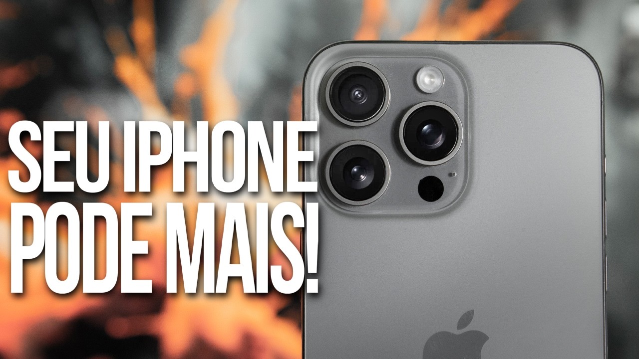 Aprenda a usar a câmera do seu iPhone DE VERDADE!