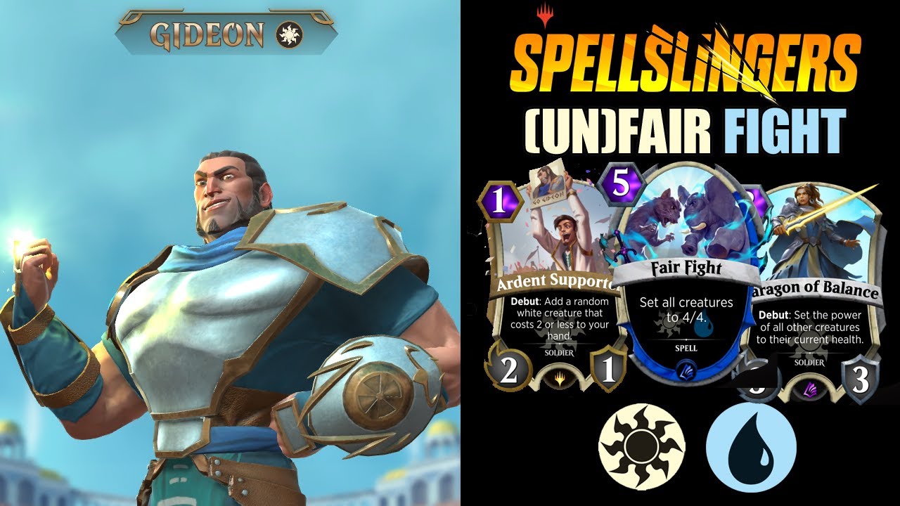 FAIR FIGHT IS UNFAIR ? Gideon Fair Fight - Magic Spellslingers  - Post Patch v1.01.02