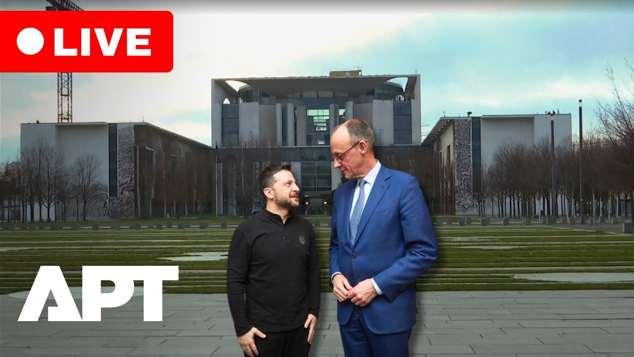 LIVE | View of German Chancellery as Zelensky Heads to Berlin for Key Talks on Ukraine | APT