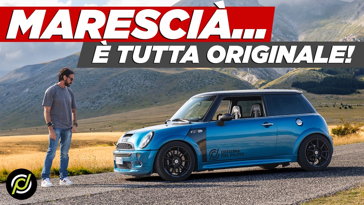 SCANNO LA MINI COOPER S CON IL NUOVO SCARICO ASSORDANTE