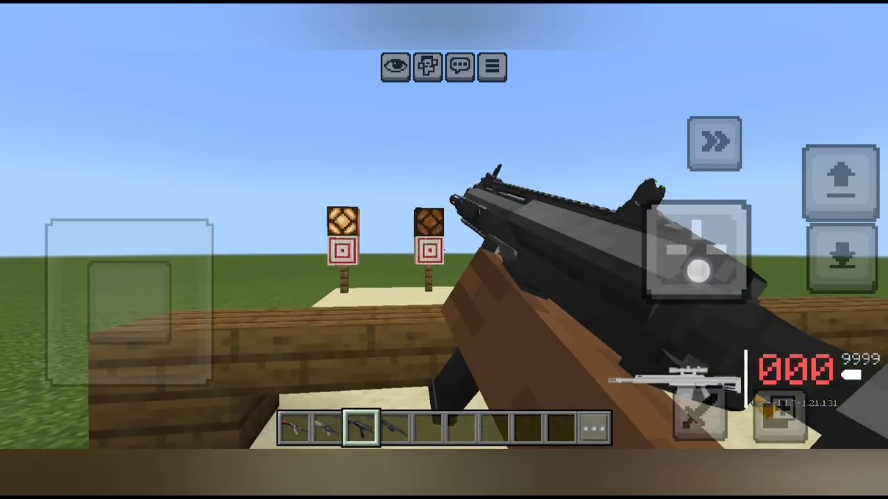 Tacz mw19 new gun addon for MCPE/mcbe 1.21.120🔥🔥