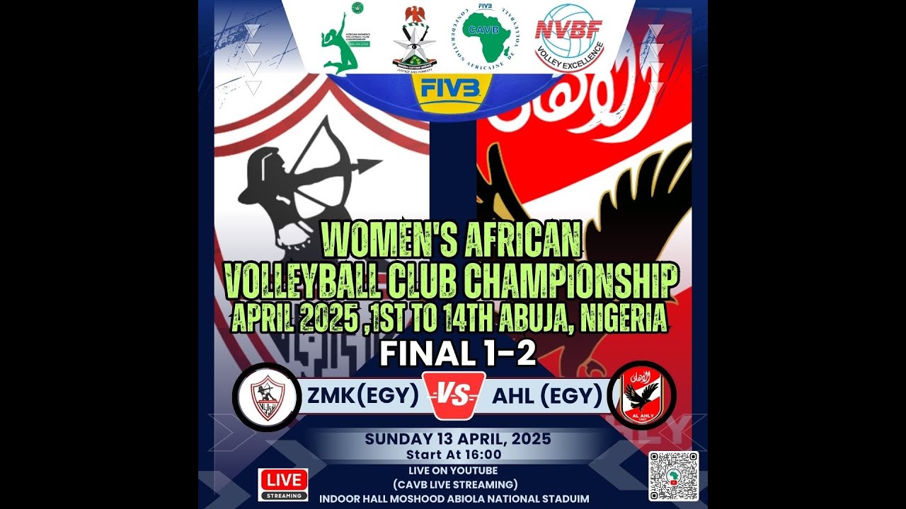FINAL 1-2 MATCH N°56  ZMK (EGY) Vs  AHL  (EGY)