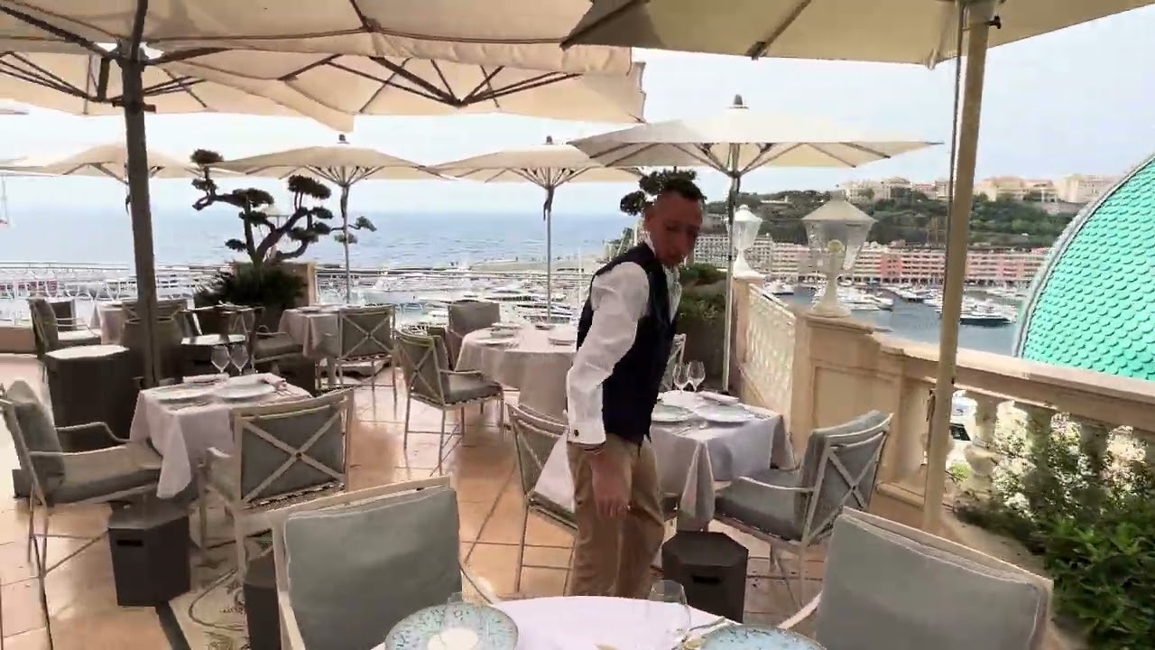 #Monaco Hôtel Hermitage Monte-Carlo | Pavyllon Monte-Carlo, a restaurant by Yannick Alléno | tour.