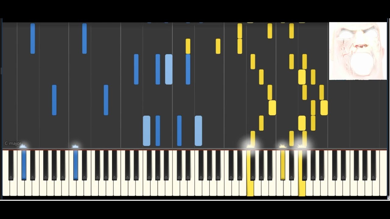 Mr Incredible becoming canny piano tutorial
