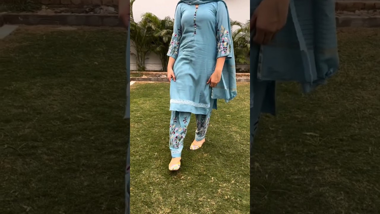 #designersuit #beautiful #punjabisuit #fashion #partywear #trending #viral #style #ytshorts #shorts