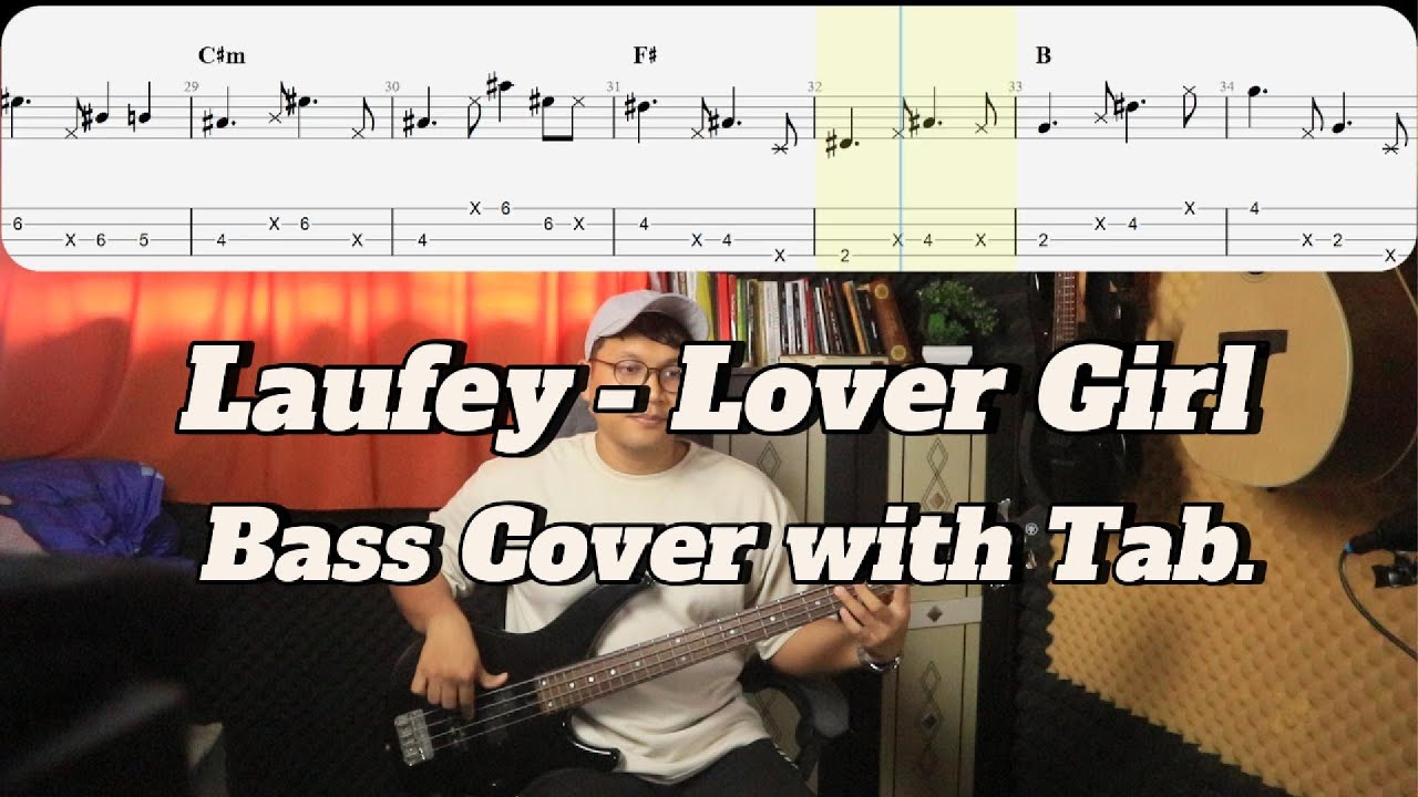 Laufey - Lover Girl (Bass Cover with Tab)