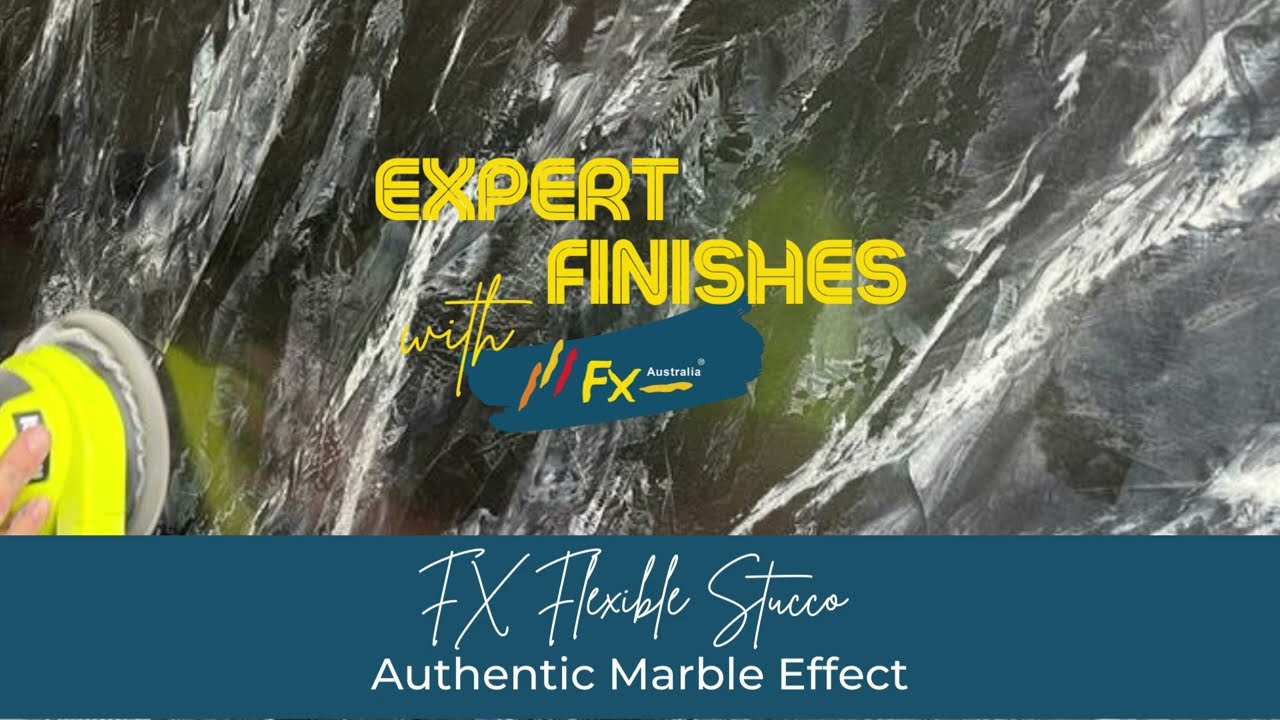FX Flexible Stucco® - Marble Effect - How to Apply - Expert Finishes
