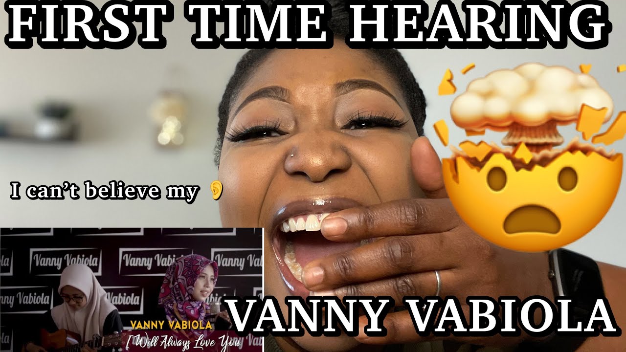 VANNY VABIOLA - I WILL ALWAYS LOVE YOU ( WHITNEY HOUSTON) COVER | REACTION