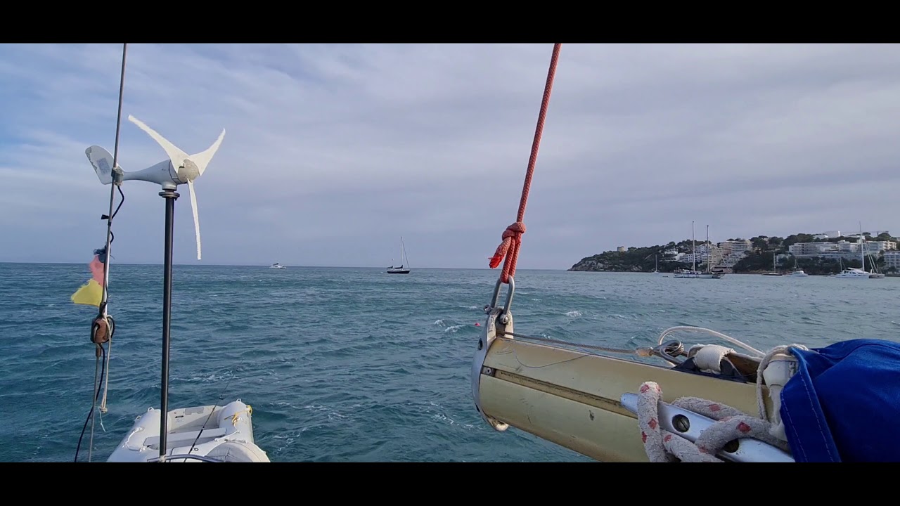 Storm hitting Palma De Mallorca on a ⚓ 21.02.2021