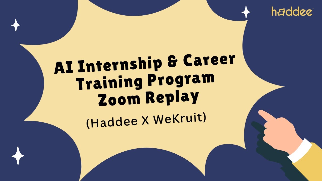 AI Internship and Career Training Program | Zoom Replay