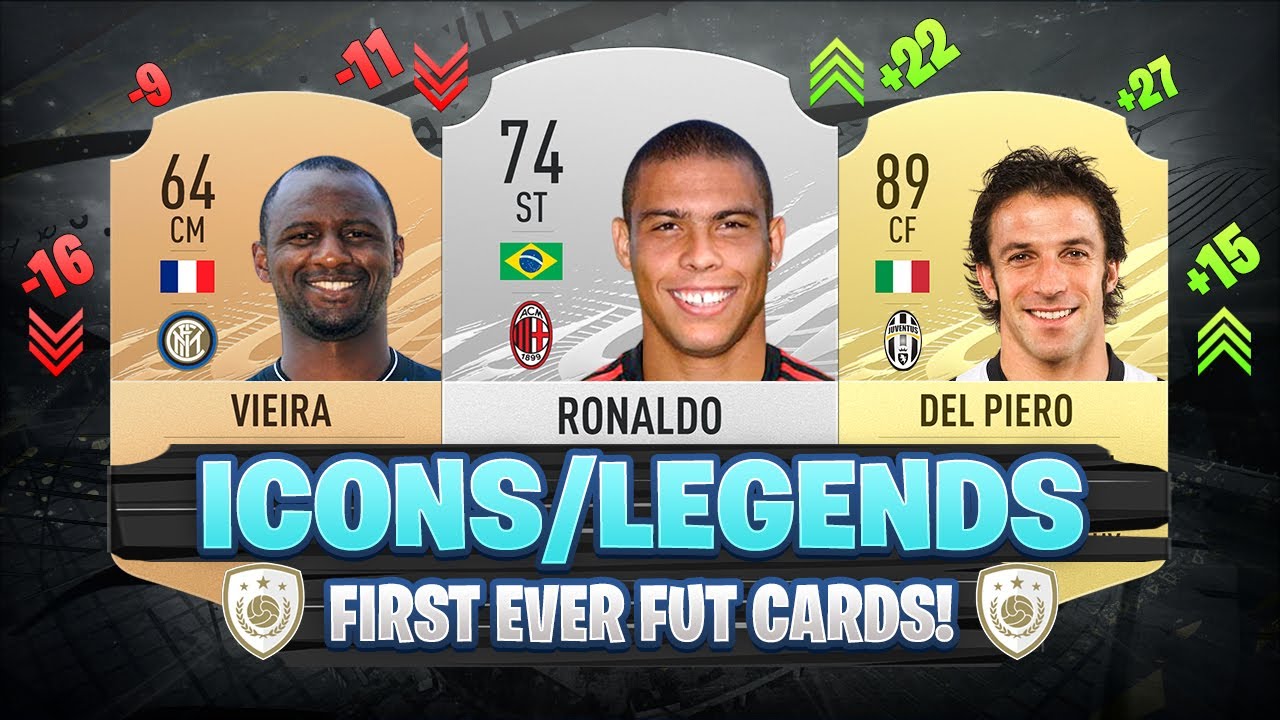 FIFA 21 | ICONS FIRST AND PRESENT FUT CARDS! | FIFA 09 - FIFA 21