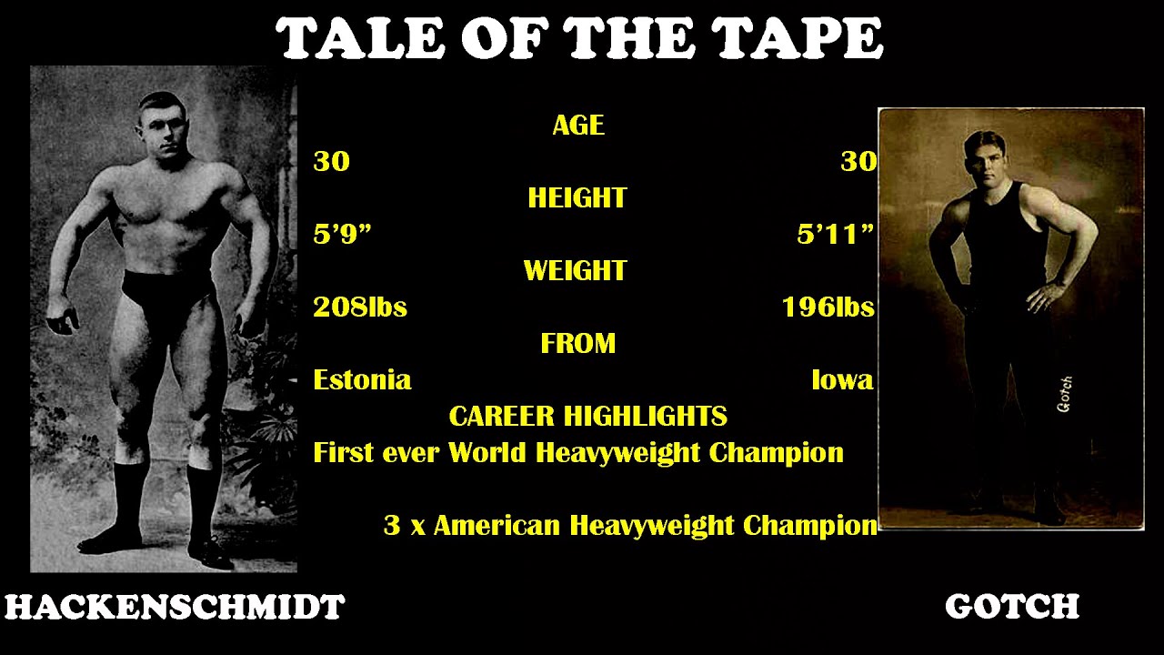 SE01 EP01 - Frank Gotch vs Georg Hackenschmidt