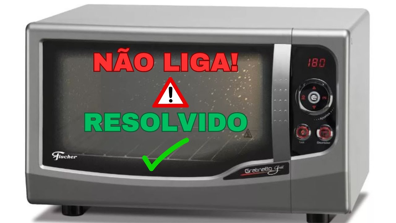 forno elétrico digital fischer gratinatto grill não liga. Recuperei a placa gastando R$ 2 reais