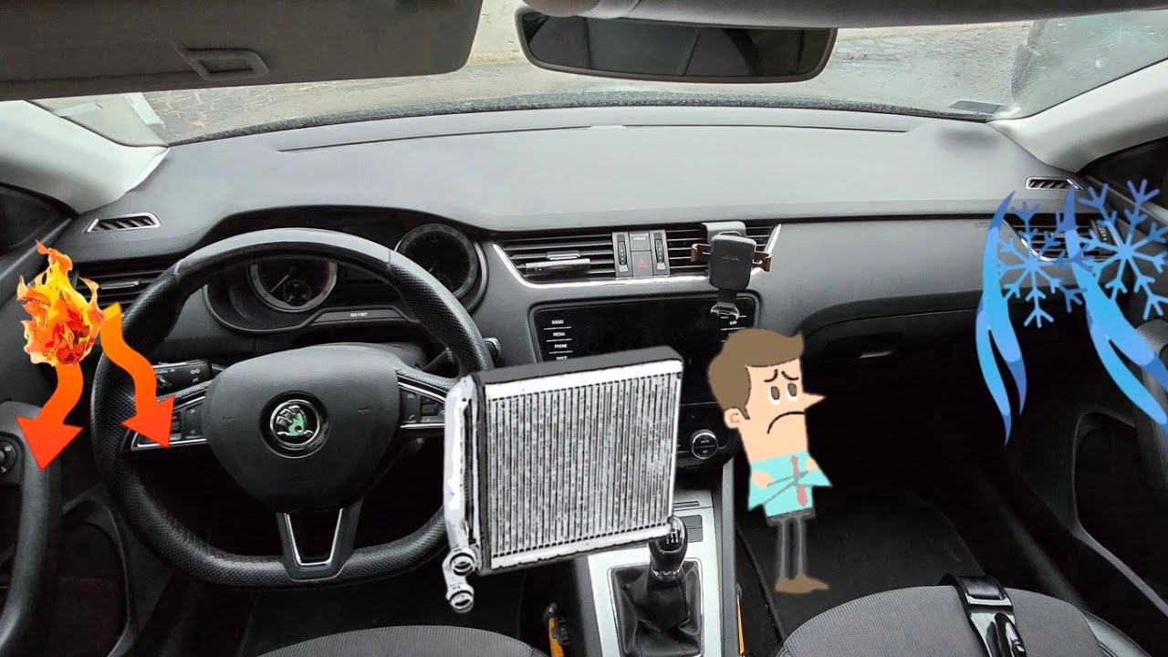 Skoda Octavia III (2018) - Heater core replacement