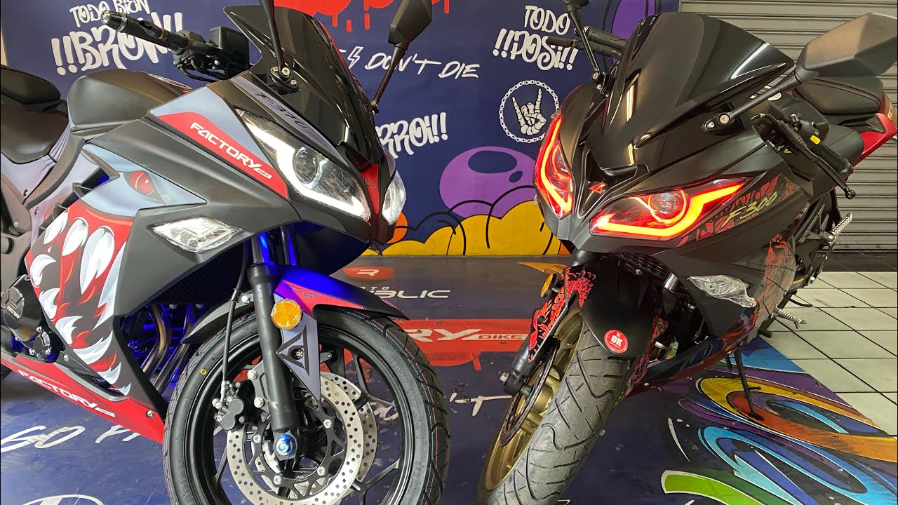F370 Dirt Shark VS F300 Drakon FACTORY BIKE (ficha tecnica y precio)