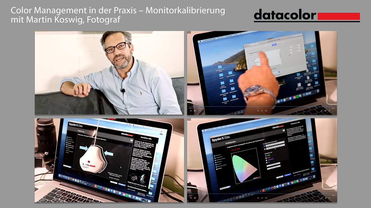 Datacolor ColorManagement Tutorial Serie Episode 2 Monitorkalibrierung