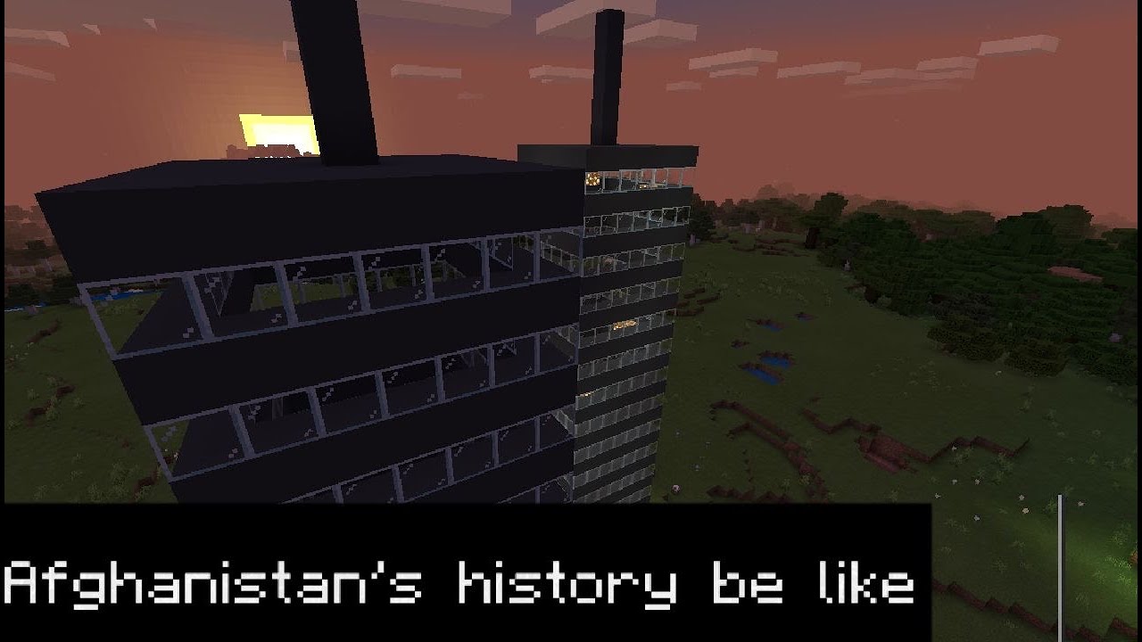 Afghanistan’s history portrayed by minecraft