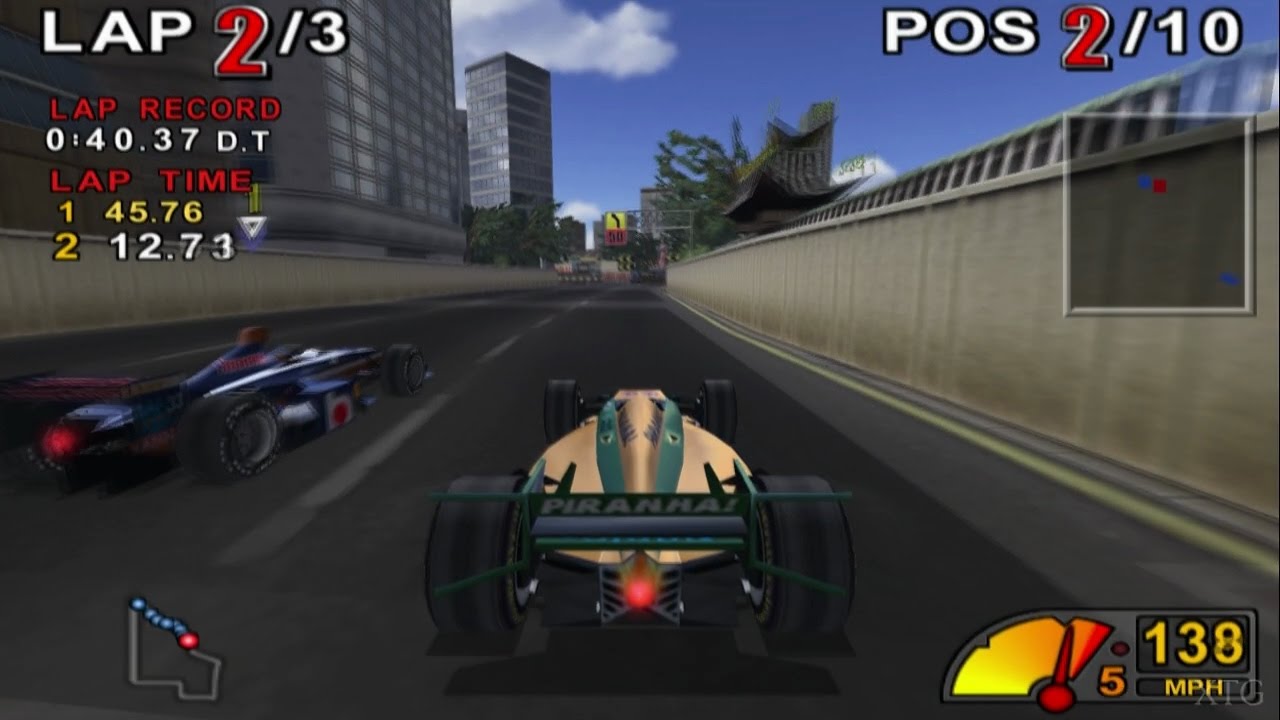 Downforce PS2 Gameplay HD (PCSX2)