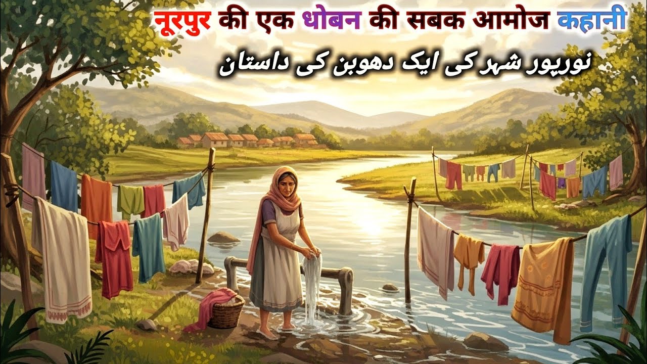 Noorpur ki Dhoban ka kissa | नूरपुर की एक धोबन की कहानी | Urdu Islamic kahani | purane Qisse | story