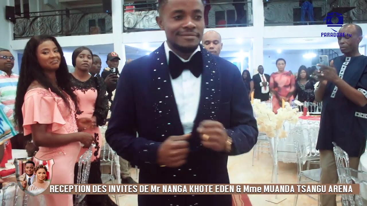 EBNM KCC : RÉCEPTION DES INVITÉS DU COUPLE EDEN NANGA ET ARENA MUANDA À MATADI 
