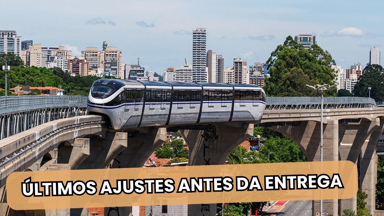 METRÔ OBTÉM ÚLTIMAS CERTIFICAÇÕES PARA ENTREGAR LINHA 17-OURO
