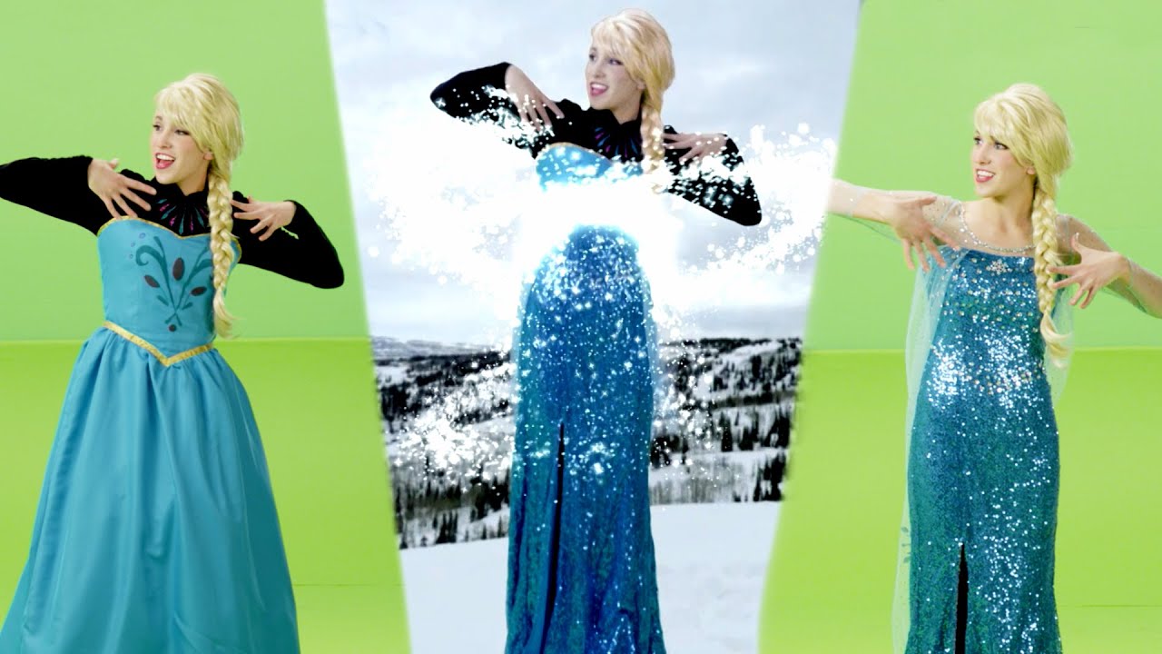 Let it Go - Ice Magic VFX comparison!