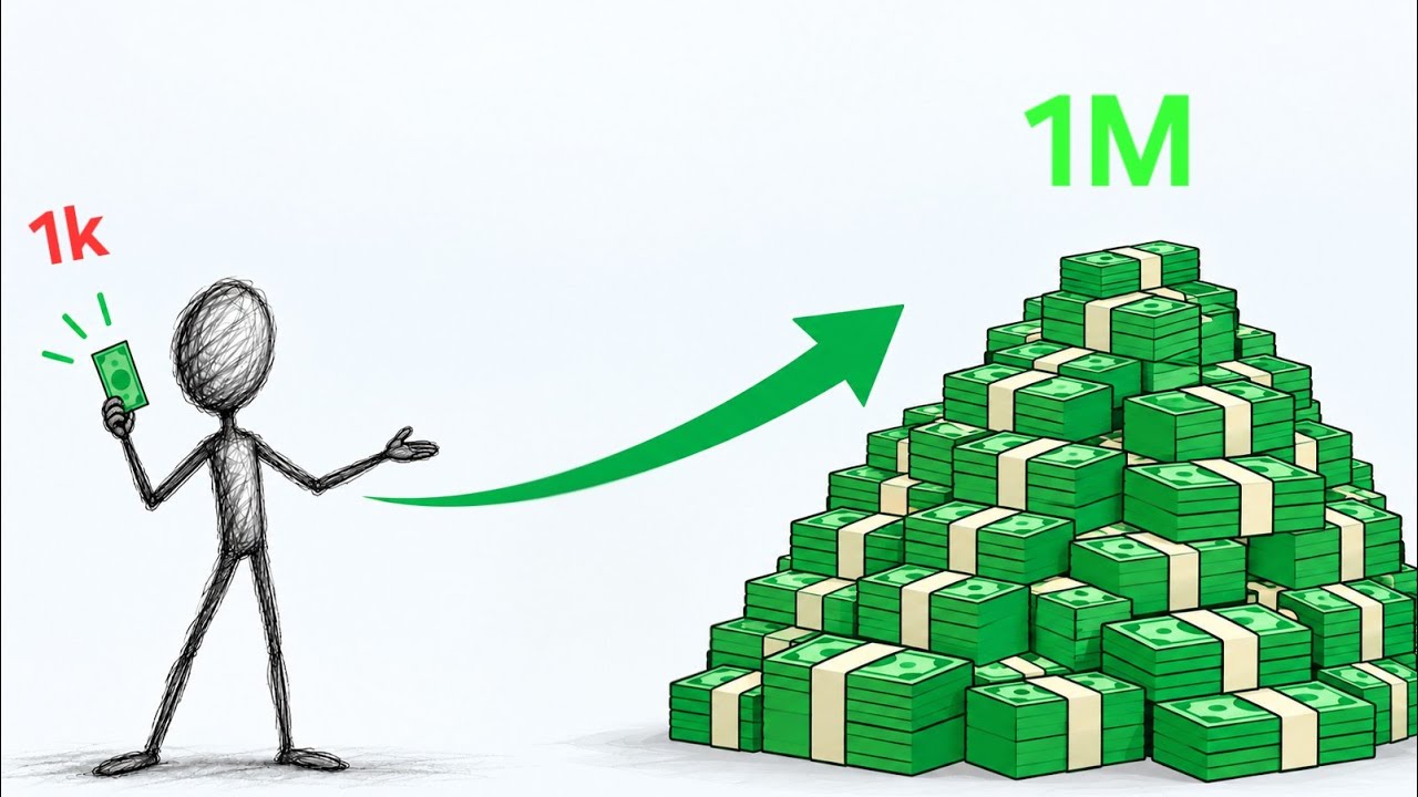 Jak zamienić 1000 $ na 1 milion $ w 10 lat