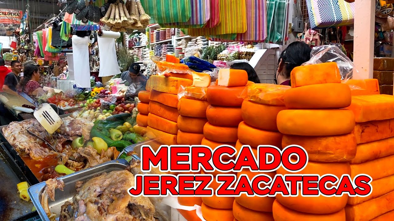 Recorrido por el Mercado de Jerez Zacatecas