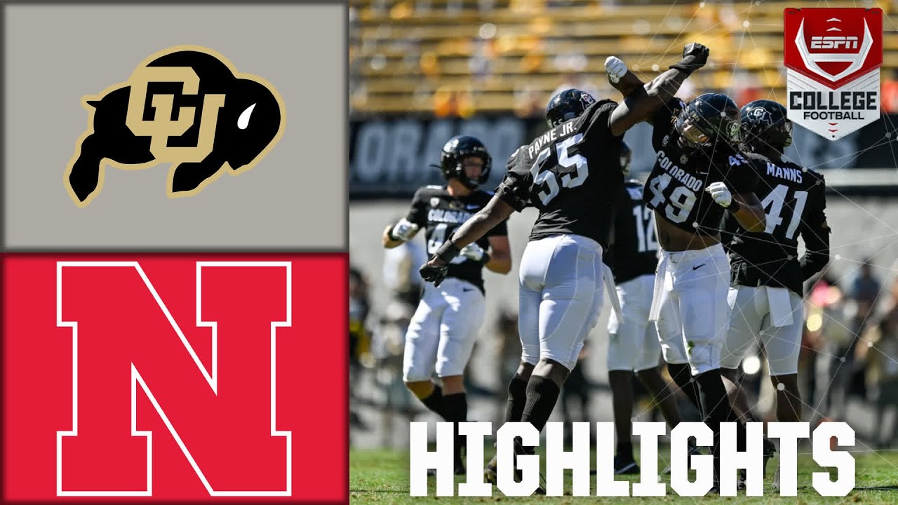 Colorado stays SHARP ⚔️ Nebraska Cornhuskers vs. Colorado Buffaloes | Full Game Highlights