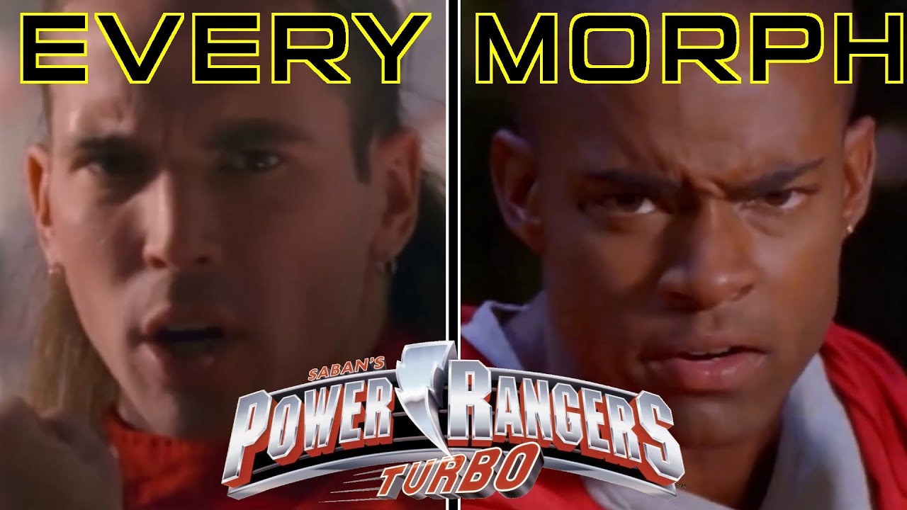 EVERY 'Power Rangers TURBO' MORPH EVER