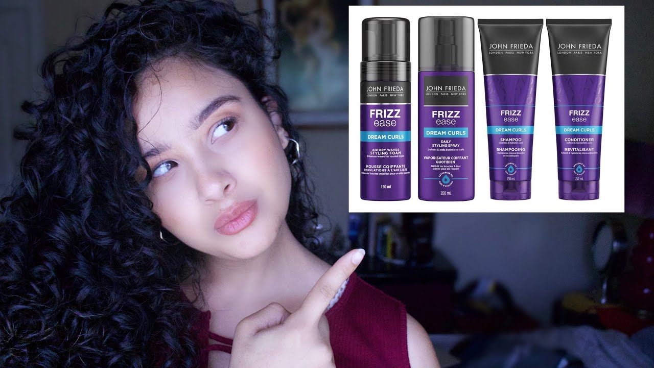 HONEST REVIEW & TUTORIAL ON JOHN FRIEDA’S DREAM CURLS PRODUCTS