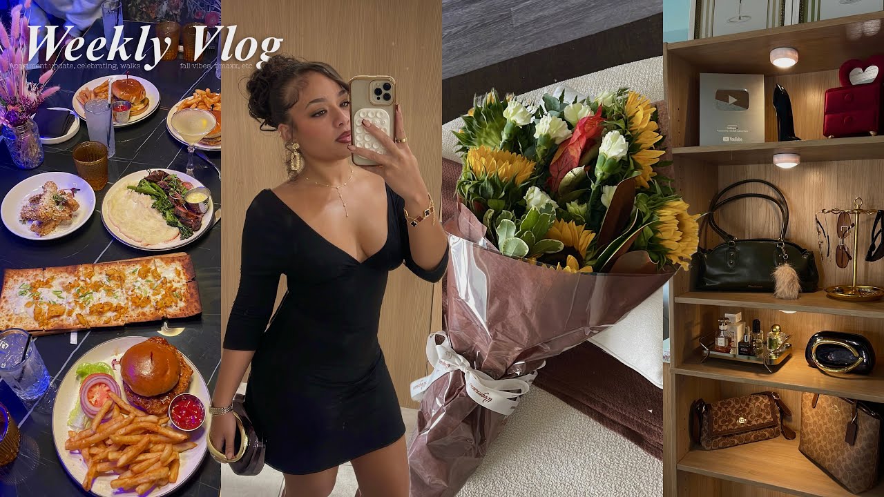 Еженедельный ВЛОГ 𐙚 Концерт Bryson Tiller, обновление квартиры, покупки в Tjmaxx, день рождения ж...