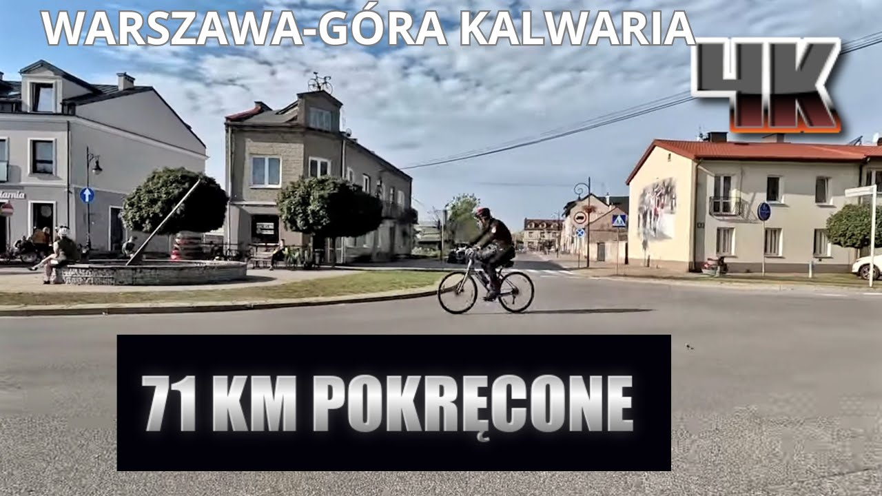 🚲Rowerem z Warszawy do Góry Kalwarii - Licznik rowerowy  IGPSPORT - moja relacja z jazdy